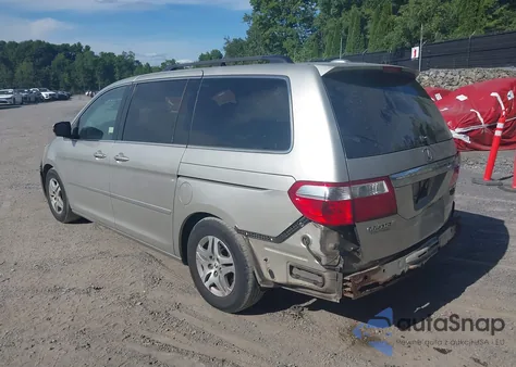 2006 Honda Odyssey Touring from USA, damaged, VIN 5FNRL38816B097956